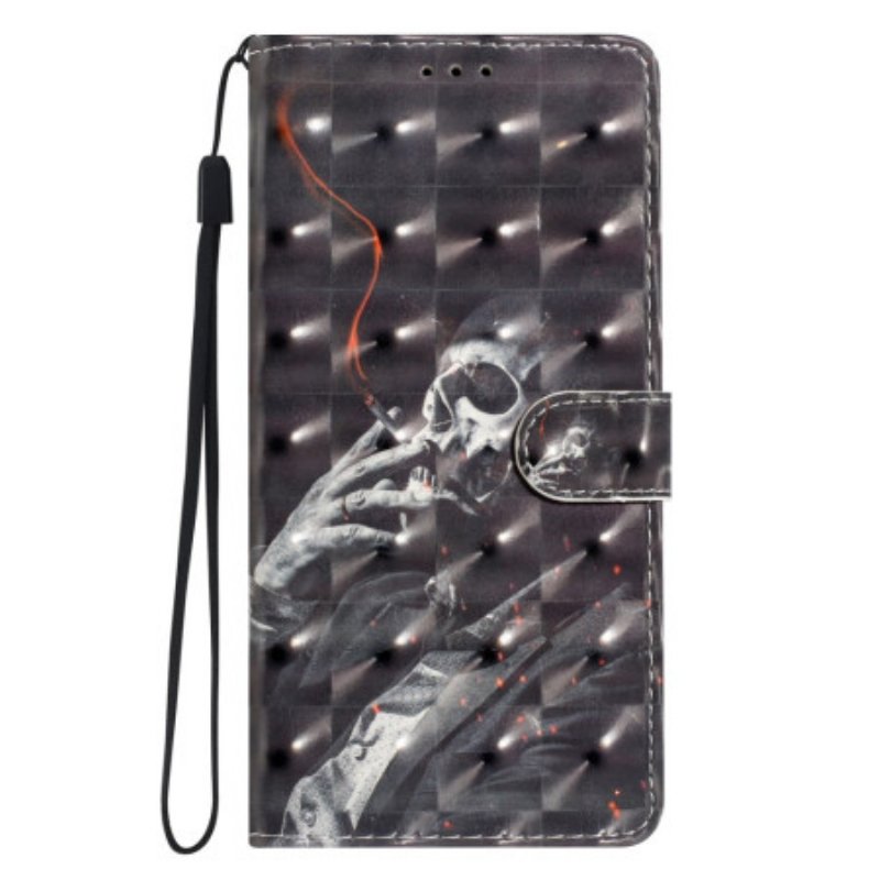 Fodral För Xiaomi 15t Pro Rökande Skelett