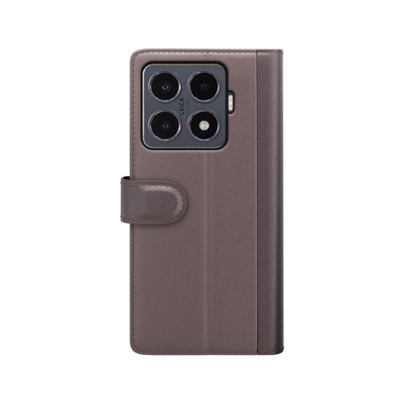 Fodral Xiaomi 15t Pro Äkta Läder