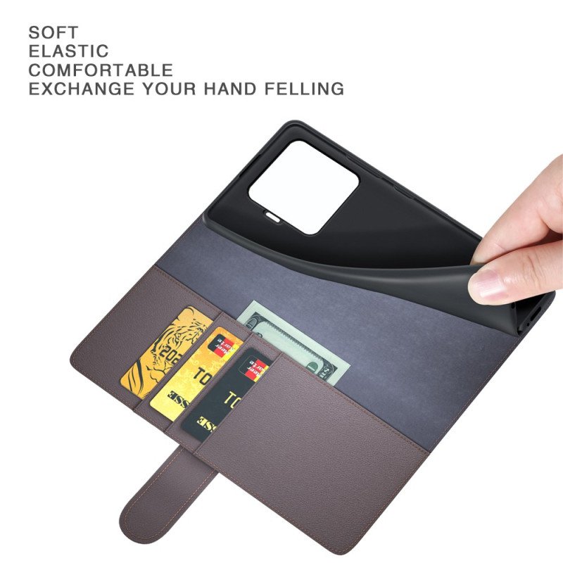 Fodral Xiaomi 15t Pro Äkta Läder