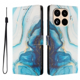 Fodral Xiaomi 15t Pro Blå Marmor