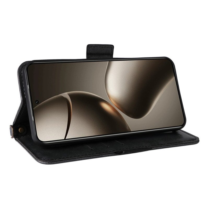 Fodral Xiaomi 15t Pro Plånbok Med Axelrem