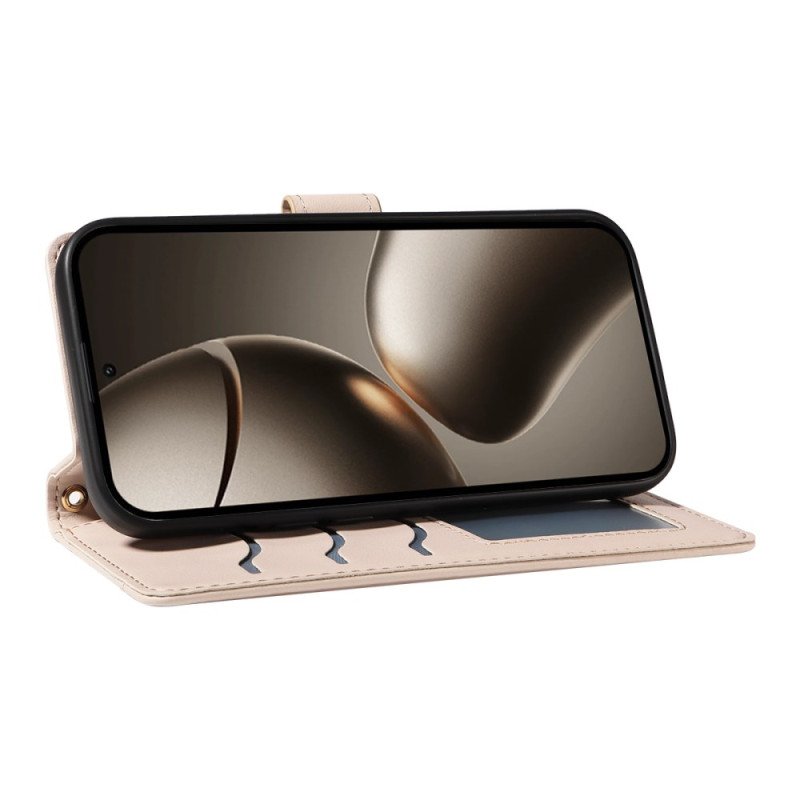 Fodral Xiaomi 15t Pro Quiltad Med Rem Och Axelrem