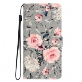 Fodral Xiaomi 15t Pro Rosa Blommor