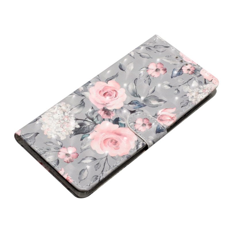 Fodral Xiaomi 15t Pro Rosa Blommor