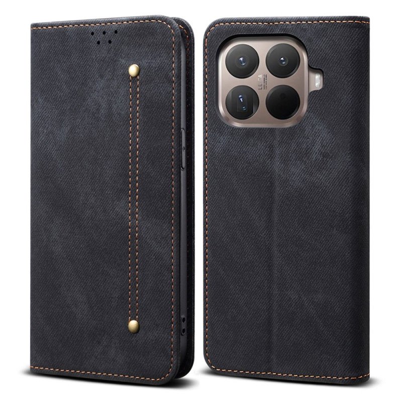 Folio-fodral Xiaomi 15t Pro Denimtyg