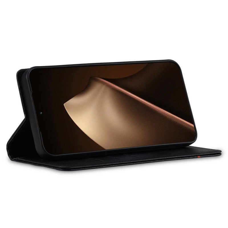 Folio-fodral Xiaomi 15t Pro Kolfiber Fiber