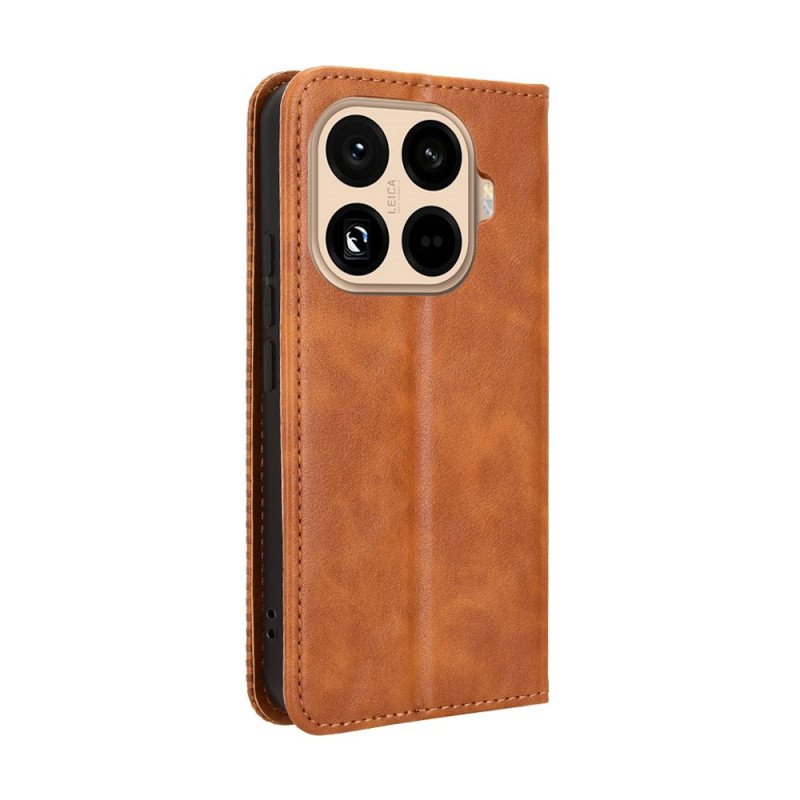 Folio-fodral Xiaomi 15t Pro Vintagekant