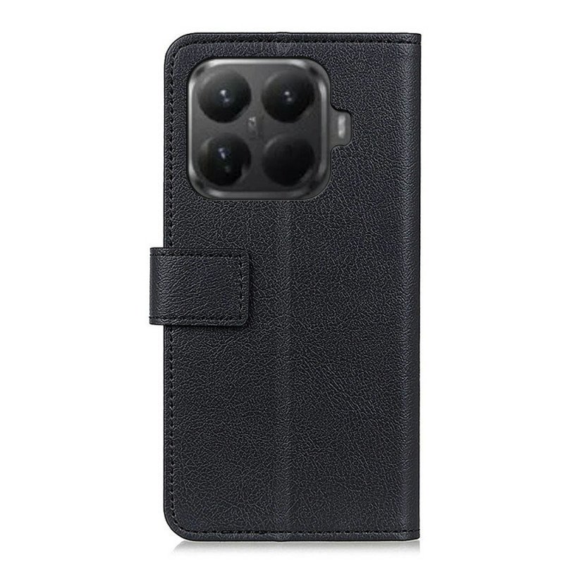 Läderskal Fodral Xiaomi 15t Pro Klassisk