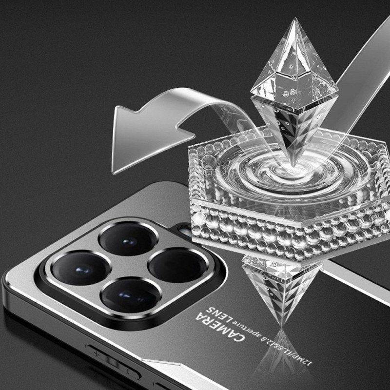 Skal För Xiaomi 15t Pro Metalleffekt