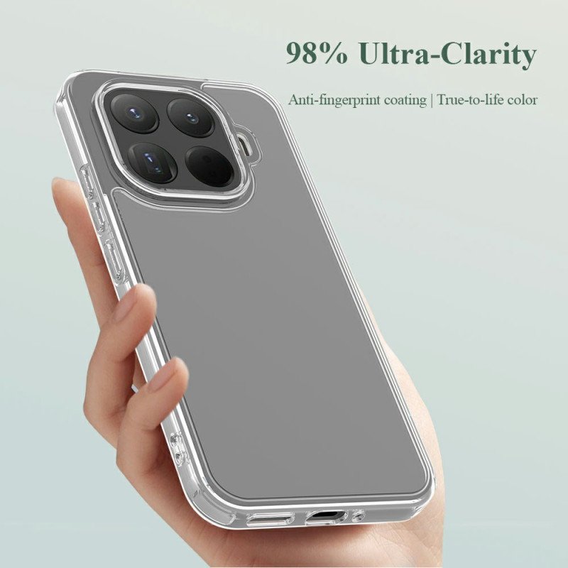 Skal För Xiaomi 15t Pro Transparent Toc-serie