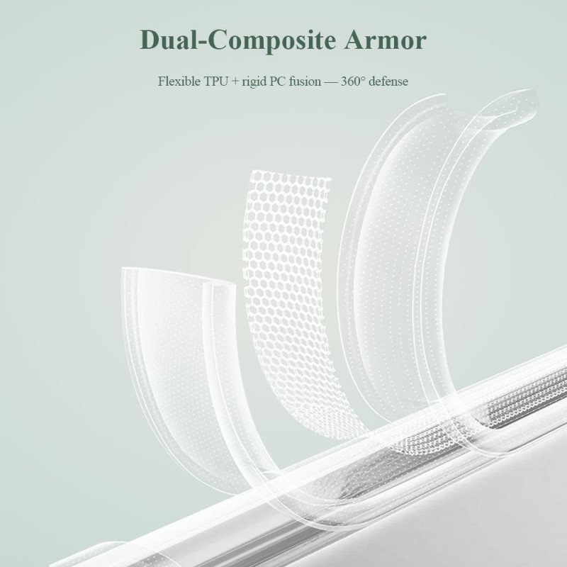 Skal För Xiaomi 15t Pro Transparent Toc-serie