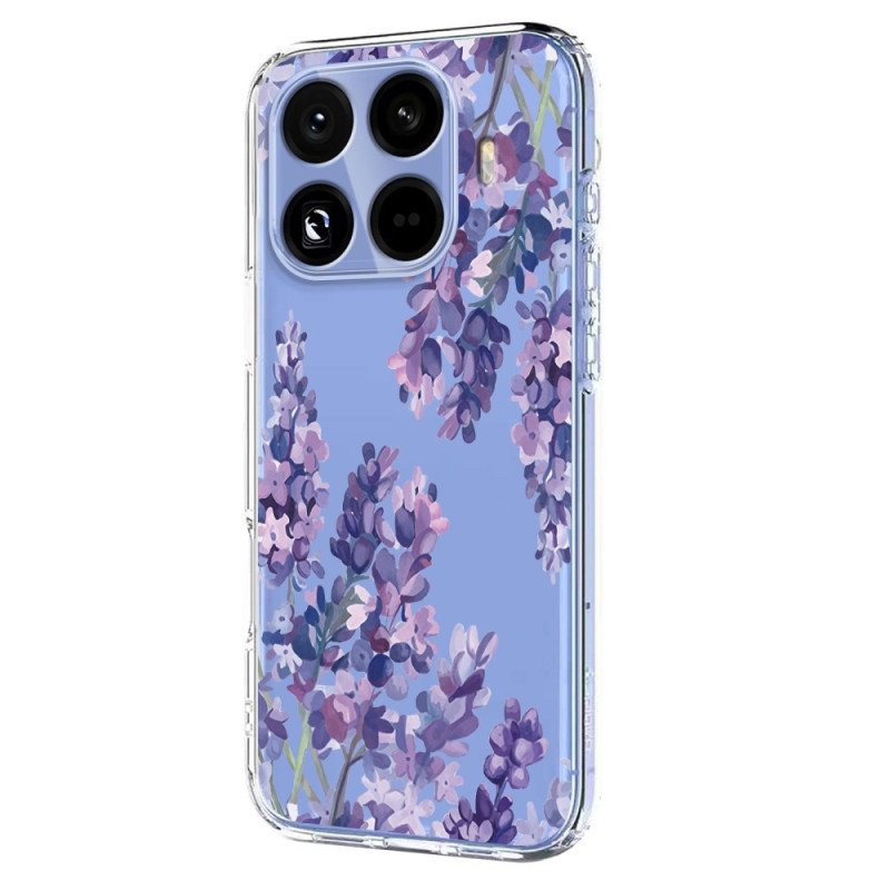 Skal Xiaomi 15t Pro Blommigt Transparent