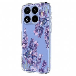 Skal Xiaomi 15t Pro Blommigt Transparent