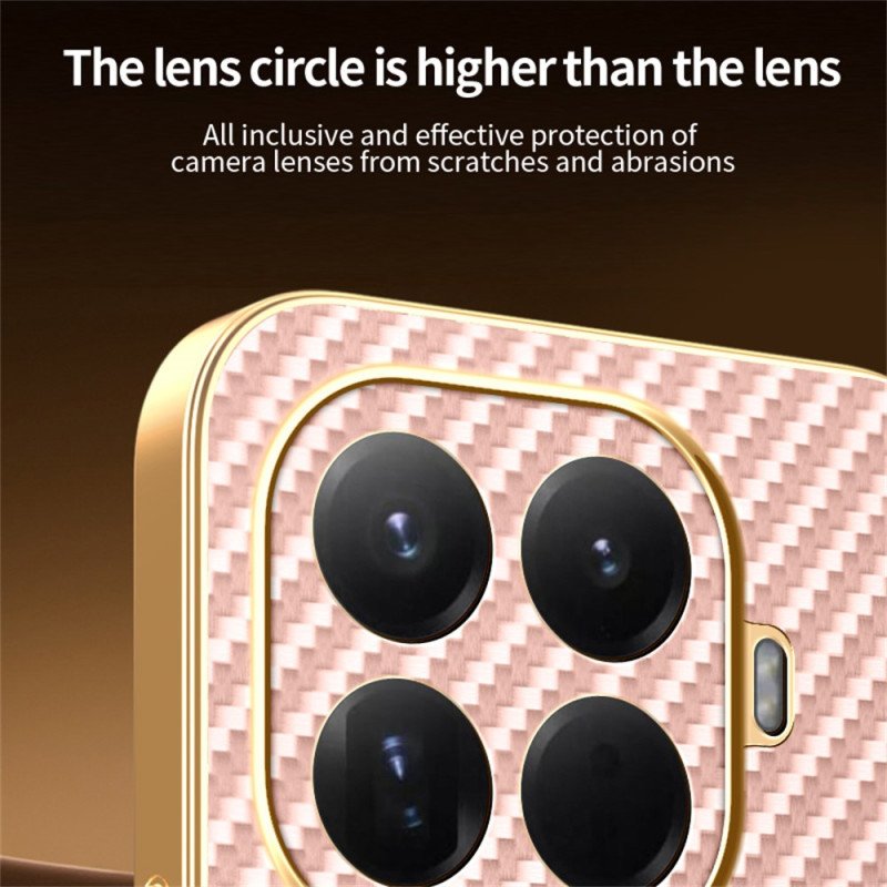 Skal Xiaomi 15t Pro Kolfiberstruktur