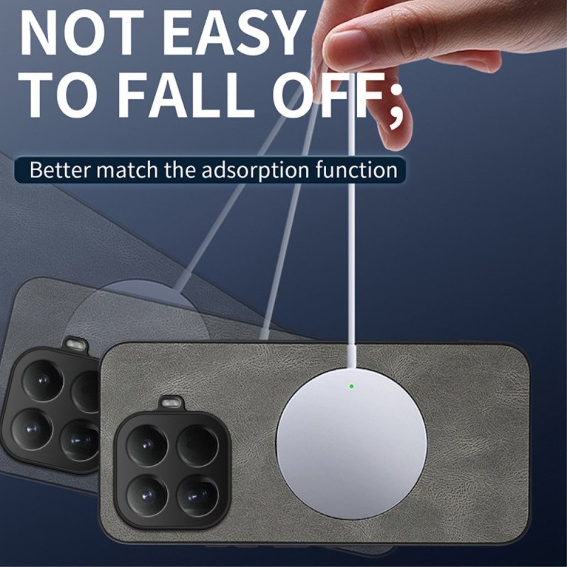 Skal Xiaomi 15t Pro Magsafe Lädereffekt