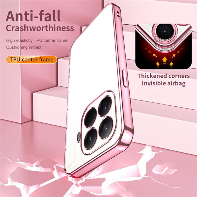 Skal Xiaomi 15t Pro Ram Med Metalleffekt