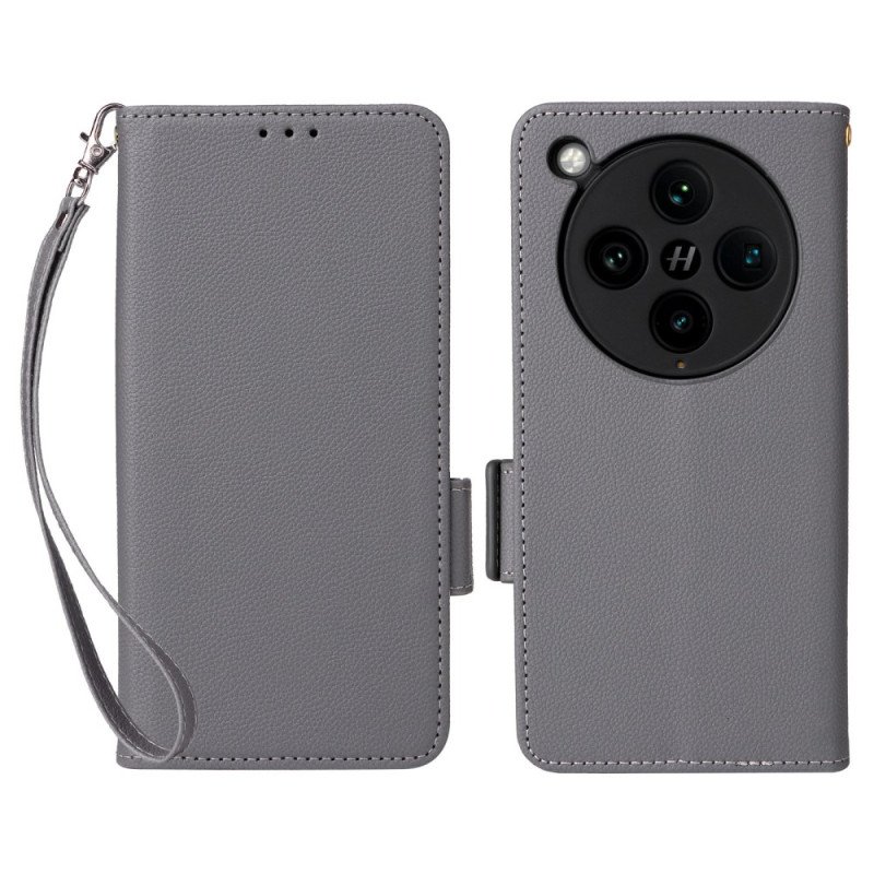 Fodral För Oppo Find X8 Pro Litchirem Textur