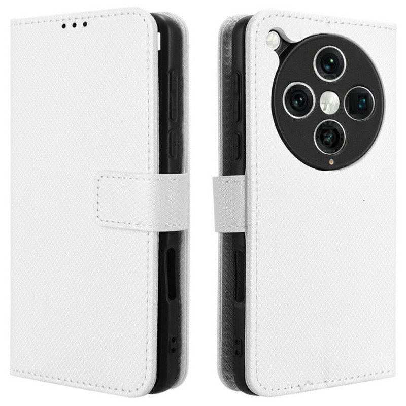 Fodral Oppo Find X8 Pro Diamantstruktur