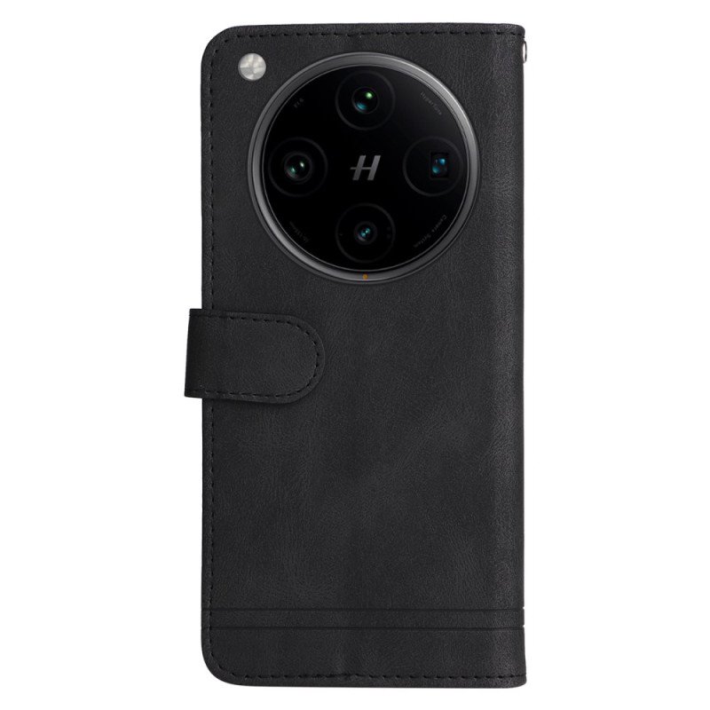 Fodral Oppo Find X8 Pro Klassisk Vintagerem