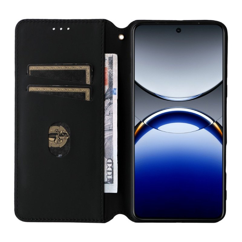 Folio-fodral Oppo Find X8 Pro Telefonfodral Diamantmönster 3d