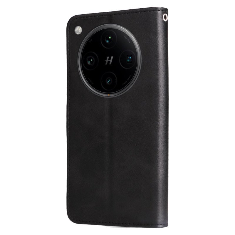 Läderfodral Oppo Find X8 Pro Telefonfodral Framficka