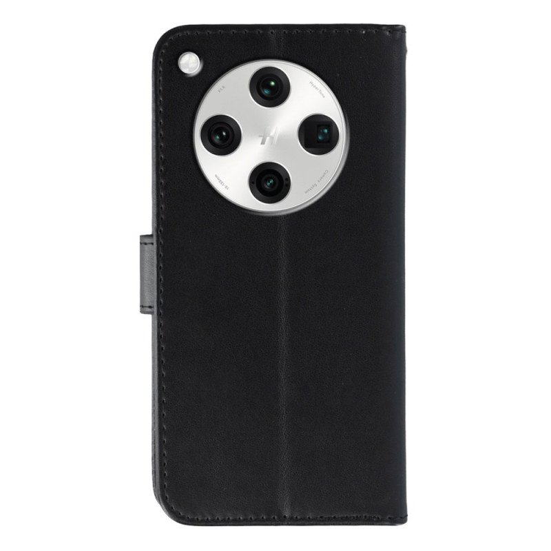 Läderfodral Oppo Find X8 Pro Telefonfodral Läderrem