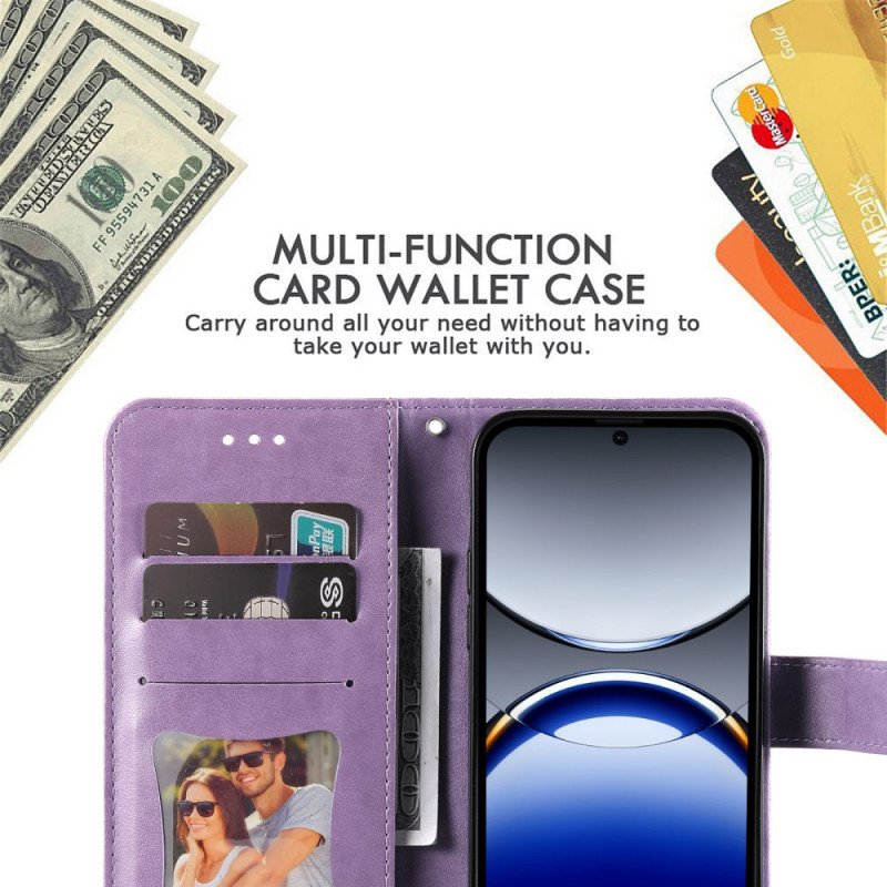 Läderfodral Oppo Find X8 Pro Telefonfodral Mandalatryck