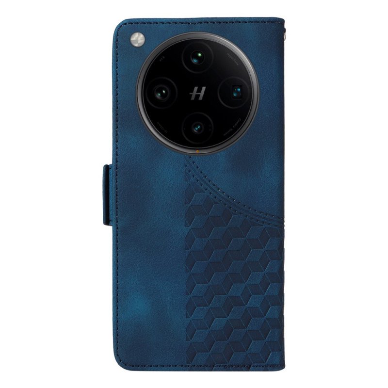 Läderfodral Oppo Find X8 Pro Telefonfodral Stjärnmönster