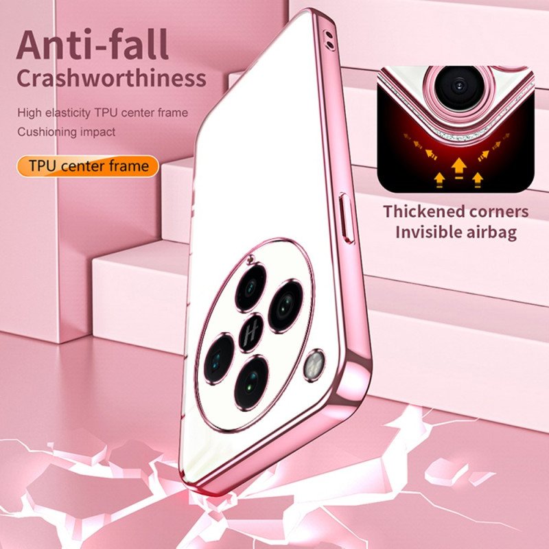 Skal För Oppo Find X8 Pro Metallkanter