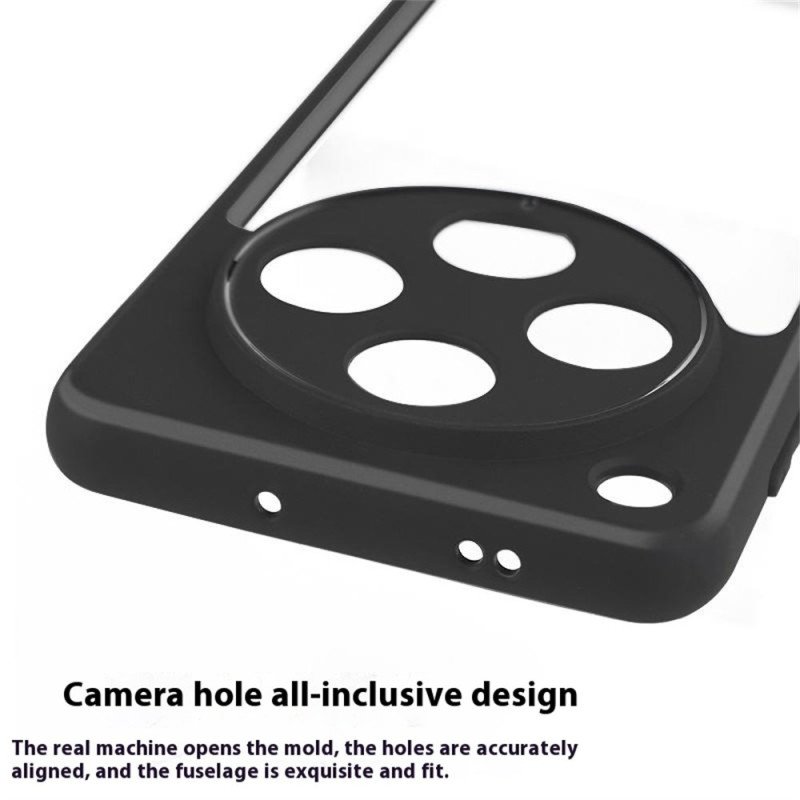 Skal Oppo Find X8 Pro Genomskinlig Med Silikonkanter