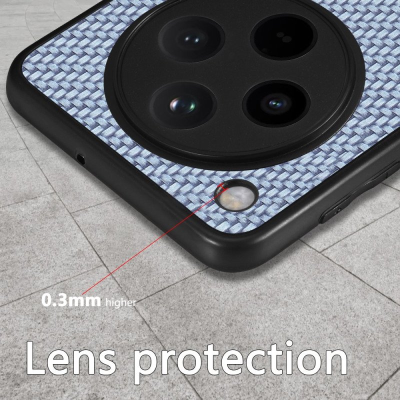 Skal Oppo Find X8 Pro Kolfiberstruktur