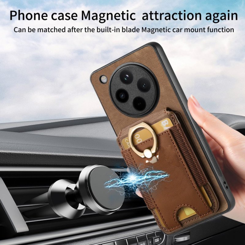 Skal Oppo Find X8 Pro Telefonfodral Fällbart Korthållare