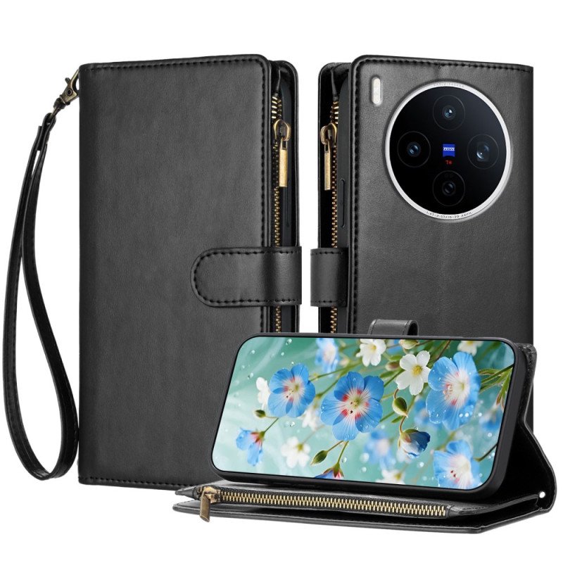 Läderskal Fodral Vivo X300 Pro Plånbok