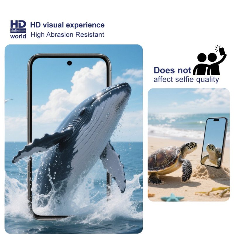 Skärmskydd I Härdat Glas För Vivo X300 Pro Med Monteringsram (fingeravtryckslåsning)