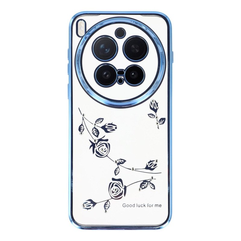 Skal För Vivo X300 Pro Strass Och Eviga Blommor