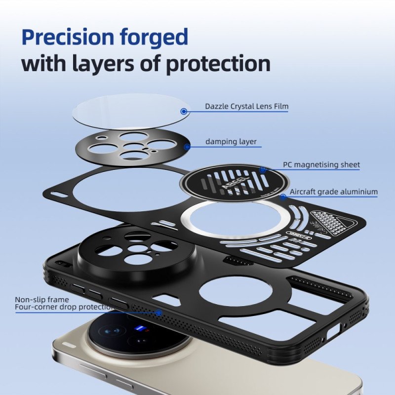 Skal Vivo X300 Pro Magnetisk Med Värmeavledning Abeel