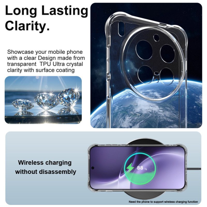 Skal Vivo X300 Pro Telefonfodral Transparent Imak