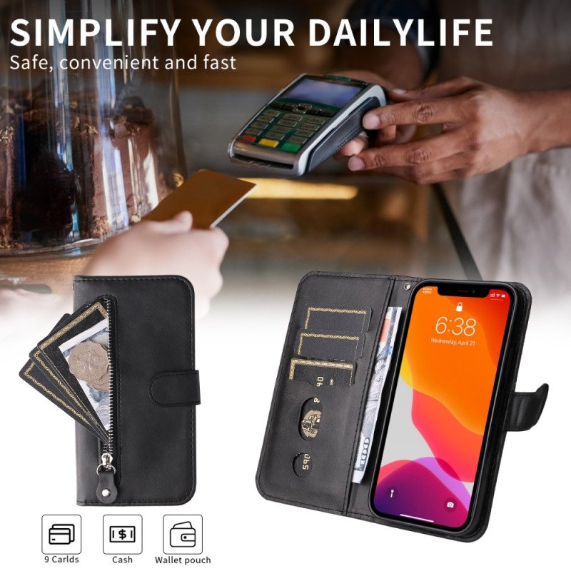 Skyddsfodral Vivo X300 Pro Ficka Med Dragkedja