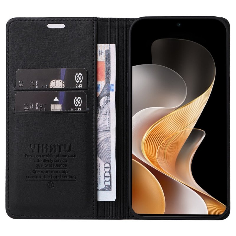 Folio-fodral Vivo V40 5g Telefonfodral Yikatu