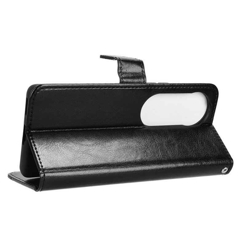 Läderskal Fodral Vivo V40 5g Flashigt Konstläder