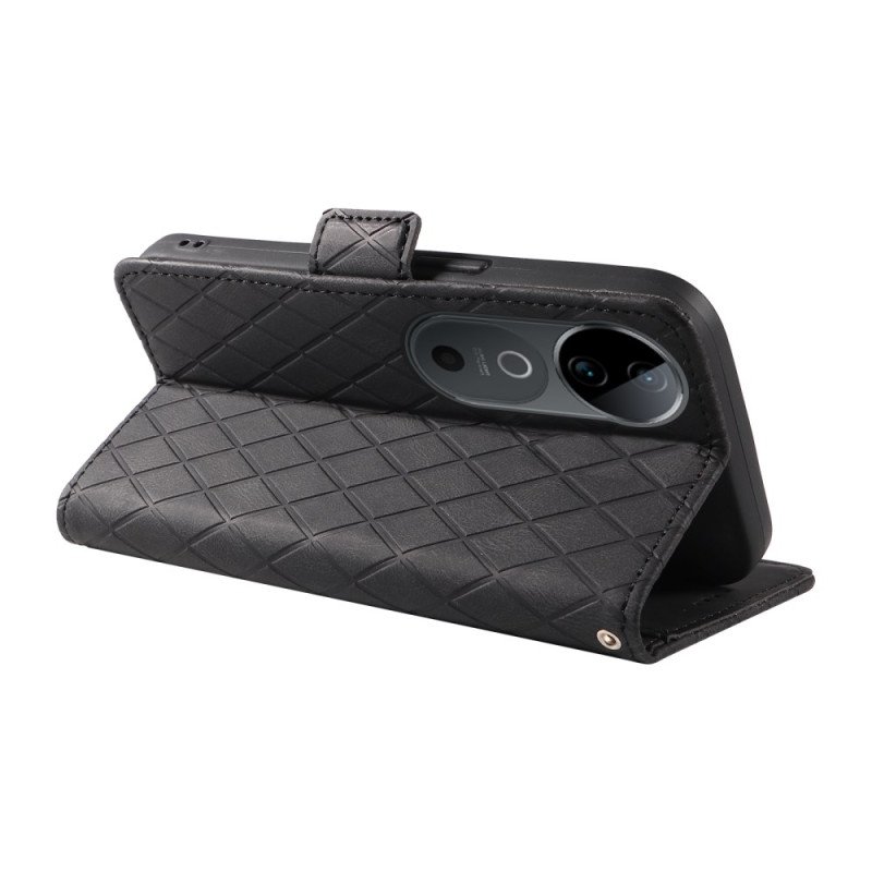 Skyddsfodral Vivo V40 5g Diamantmönster