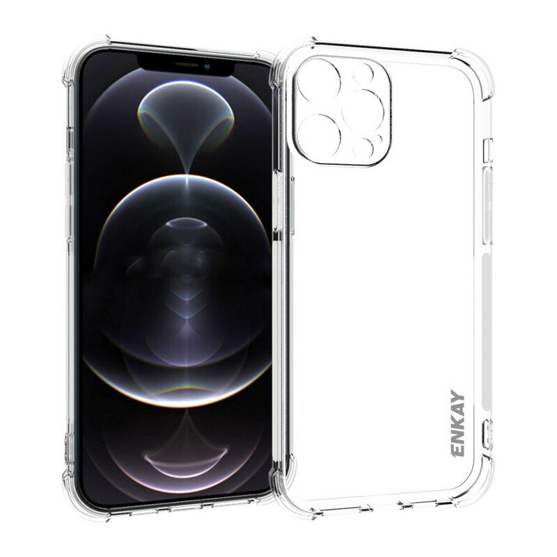 Skal iPhone 13 Pro Max Combo Och Härdat Glasskärm Enkay