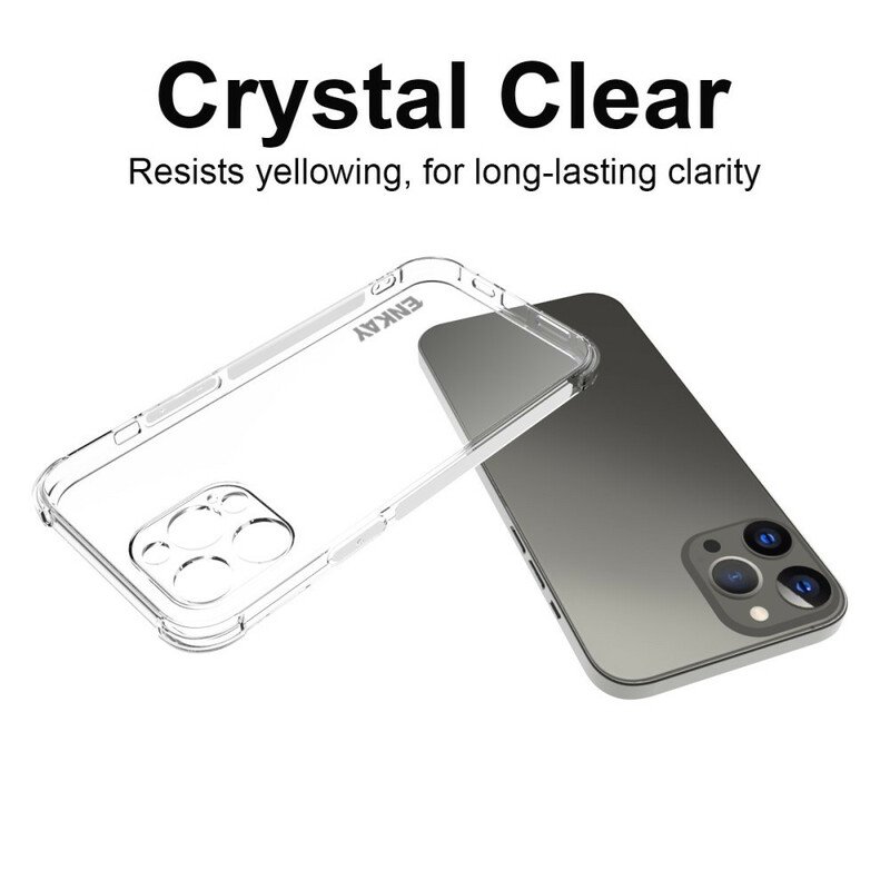 Skal iPhone 13 Pro Max Transparent Enkay
