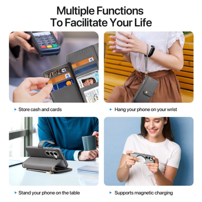 Fodral Samsung Galaxy S26 Plus Avtagbart Lock Lawa-serien Dux Ducis