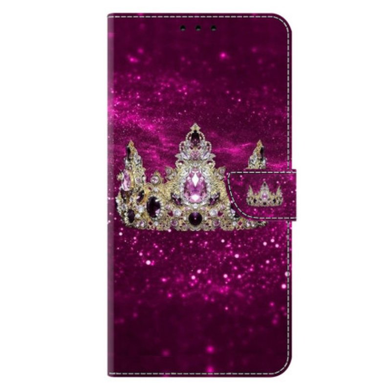 Fodral Samsung Galaxy S26 Plus Lila Diamantkrona