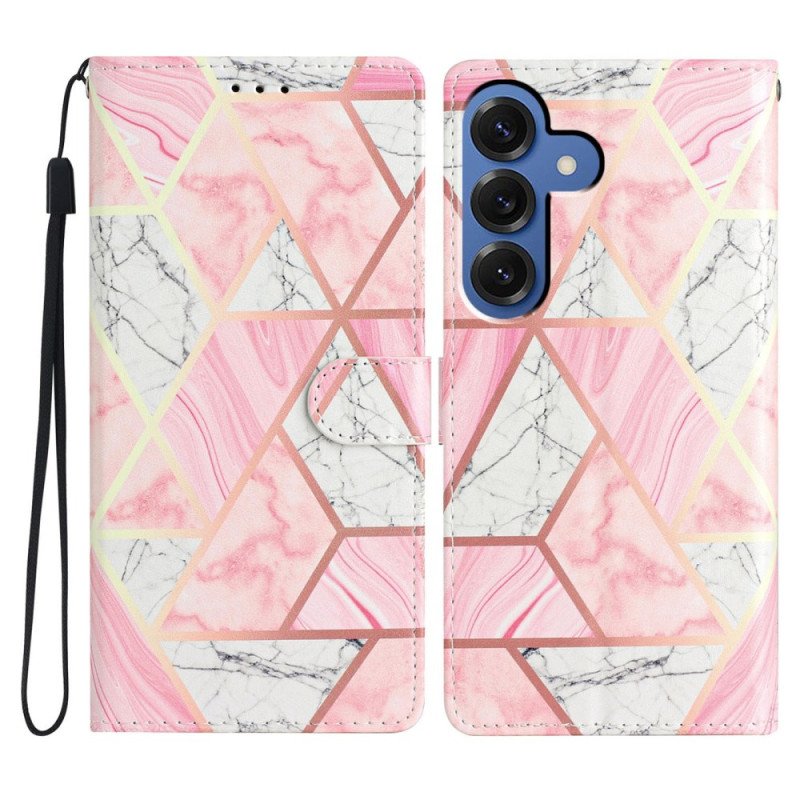 Fodral Samsung Galaxy S26 Plus Rosa Marmor