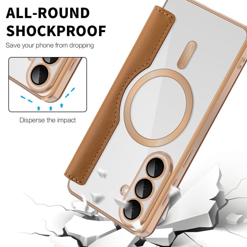 Folio-fodral För Samsung Galaxy S26 Plus Vadderad Rfid-korthållare