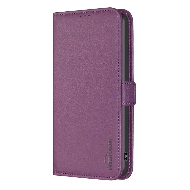 Läderfodral Samsung Galaxy S26 Plus Telefonfodral Konstläder Binfen Färg