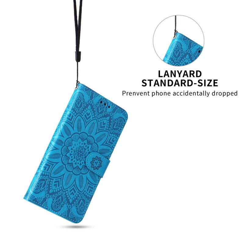 Läderfodral Samsung Galaxy S26 Plus Telefonfodral Mandala