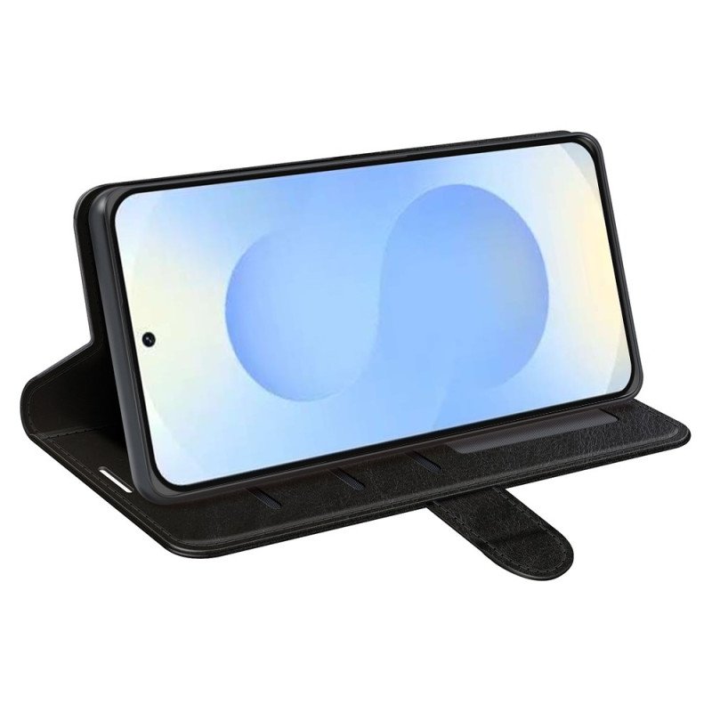 Läderfodral Samsung Galaxy S26 Plus Telefonfodral Vintage